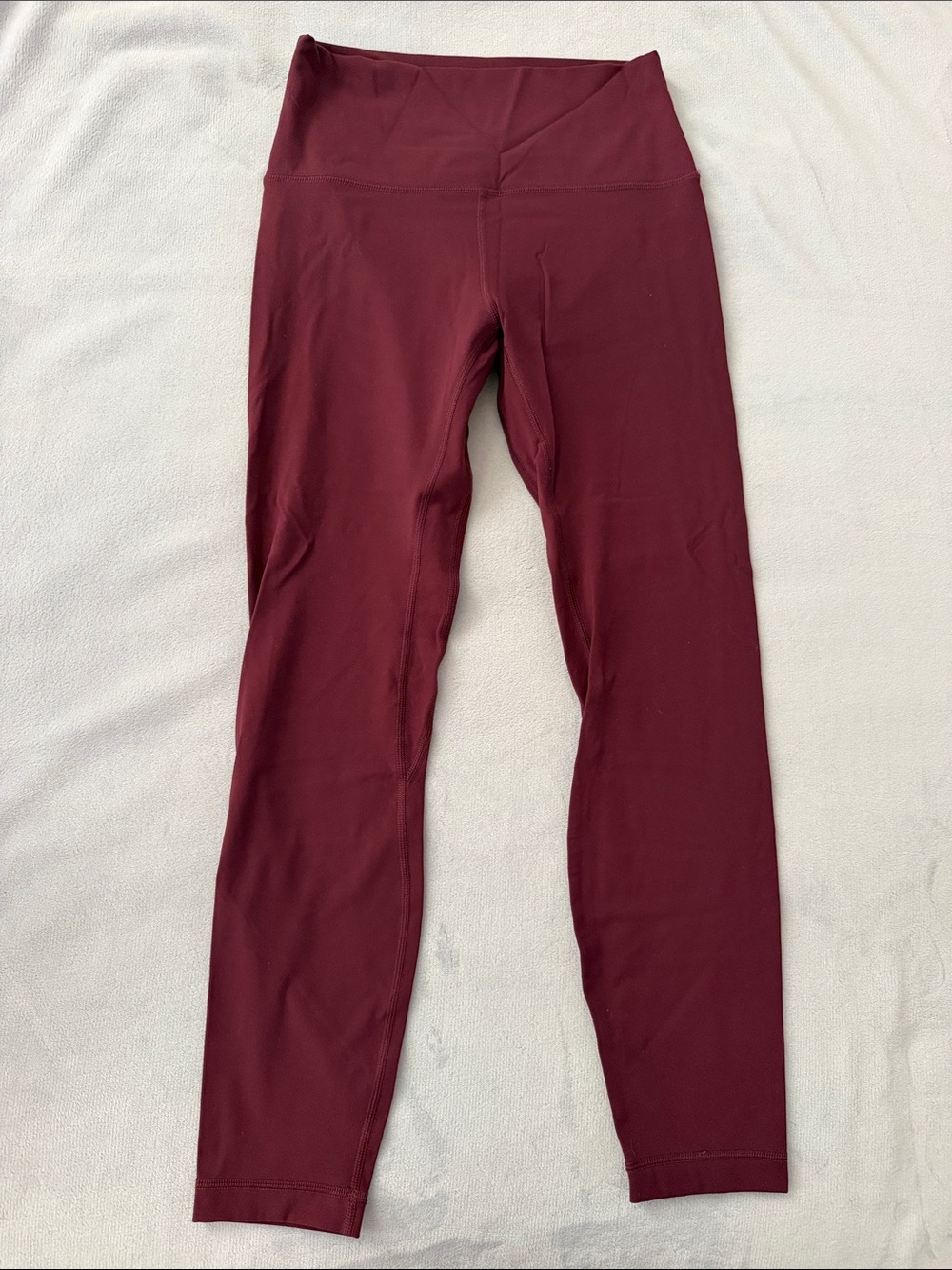 HeyNuts Burgundy Leggings- Small